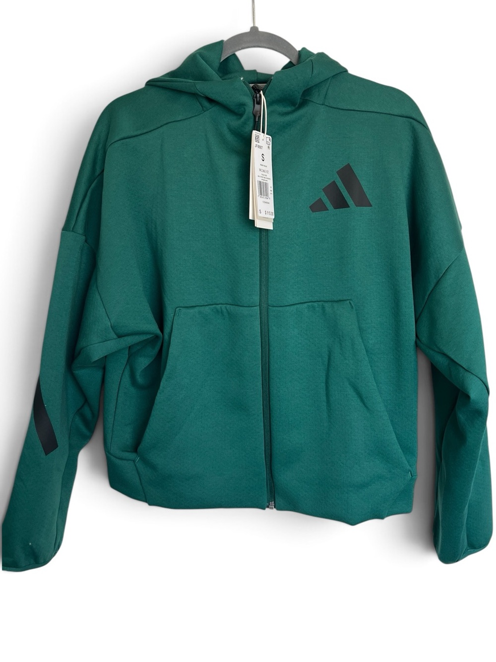 adidas Women’s Z.N.E. Full-Zip Hoodie, Style JF8887 Size Small NWT